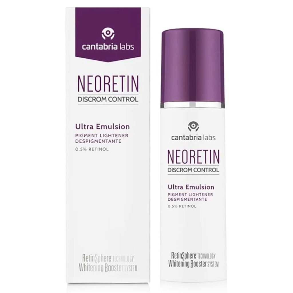 Neoretin Discrom Control Ultra Emulsion CANTABRIA LABS — Депигментирующая эмульсия, 30мл
