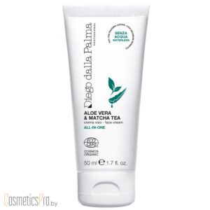 Aloe Vera and Matcha Tea Face Cream DIEGO DALLA PALMA - Мульти-активный крем с алоэ вера и матчей, 50мл