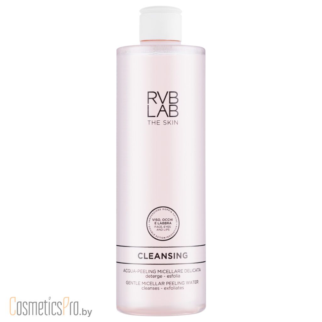 Gentle Micellar Peeling Water RVB LAB - Деликатная отшелушивающая мицеллярная вода, 400мл