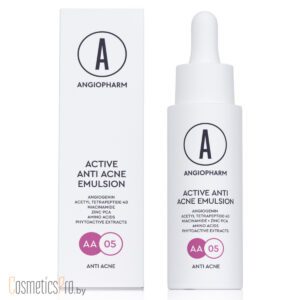 Active Anti Acne Emulsion ANGIOPHARM – Активная эмульсия для проблемной кожи, 30мл