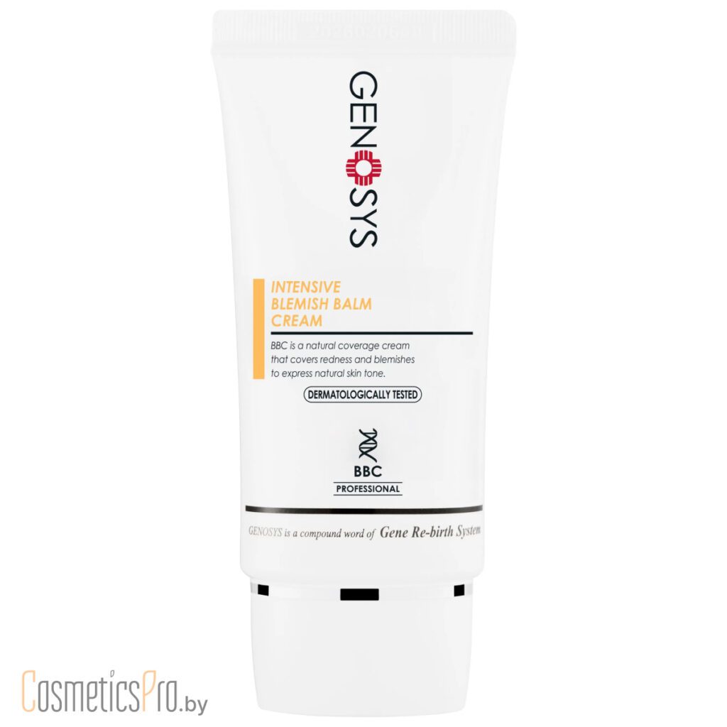 Intensive Blemish Balm Cream GENOSYS - Интенсивный cолнцезащитный матирующий крем, 50гр