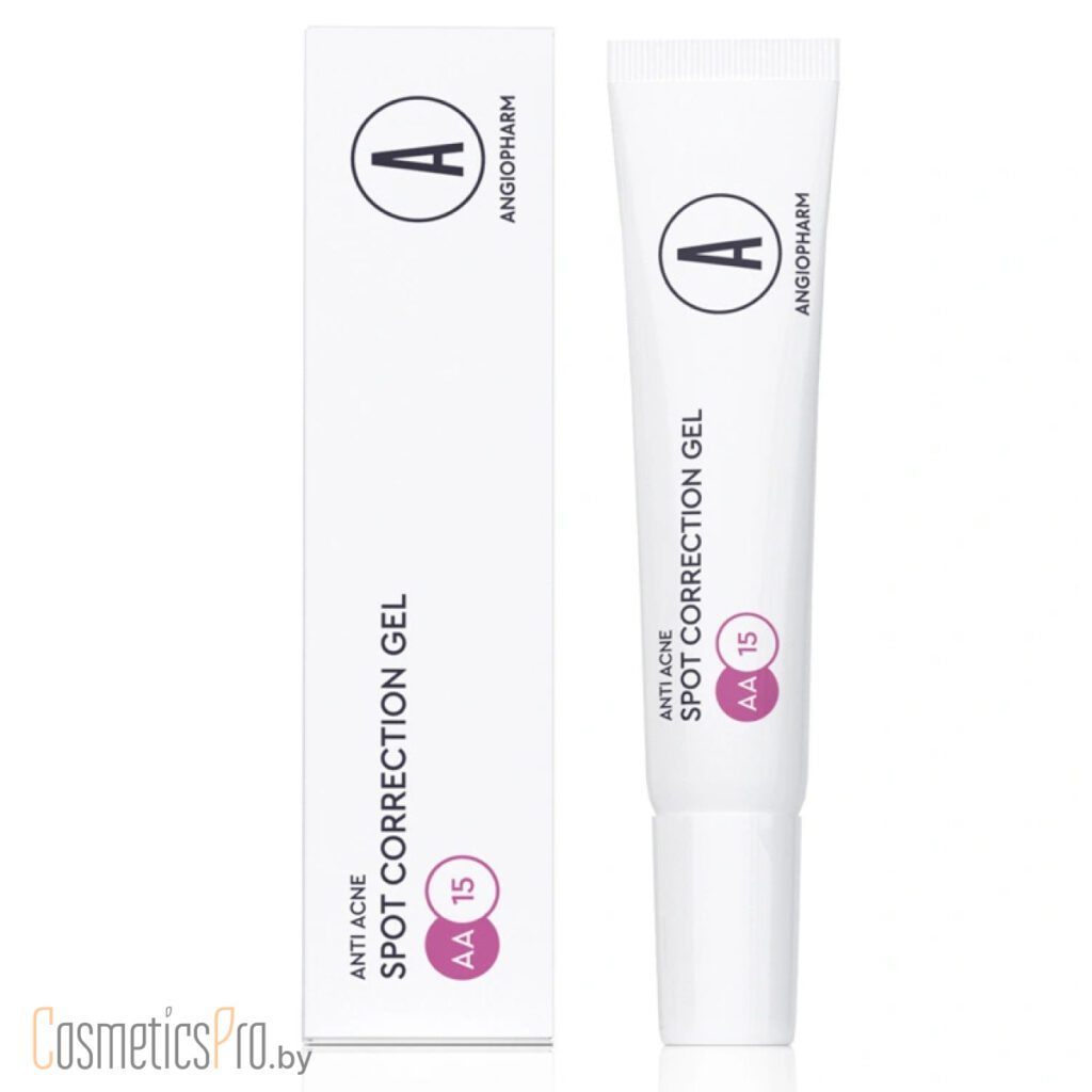 Anti Acne Spot Correcting Gel ANGIOPHARM – Гель точечное корректирующее средство, 15мл