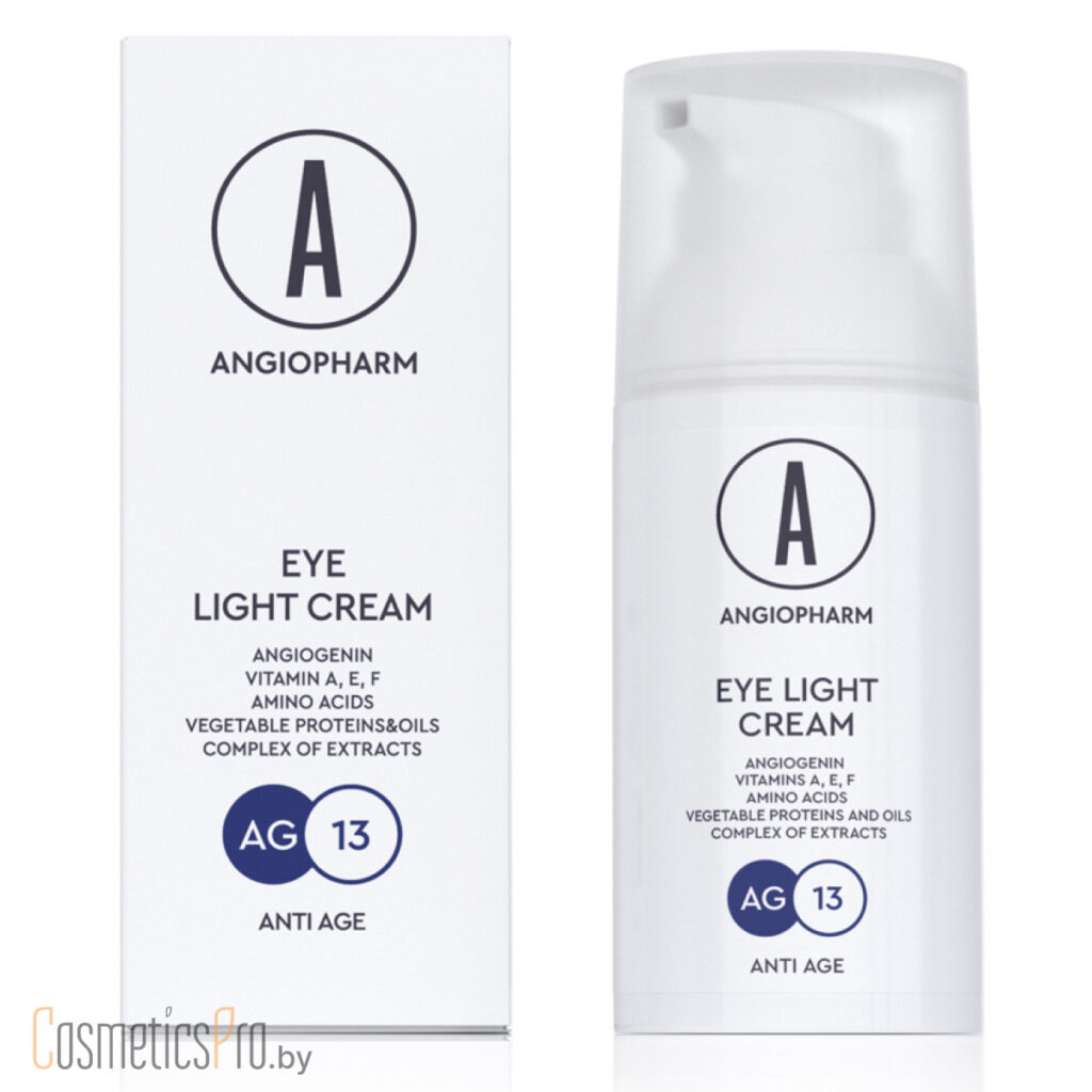 Anti Age Eye Light Cream ANGIOPHARM – Легкий крем для кожи вокруг глаз, 30мл