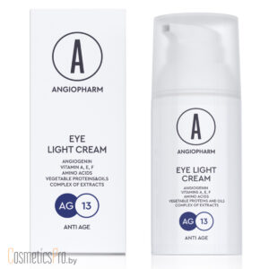 Anti Age Eye Light Cream ANGIOPHARM – Легкий крем для кожи вокруг глаз, 30мл